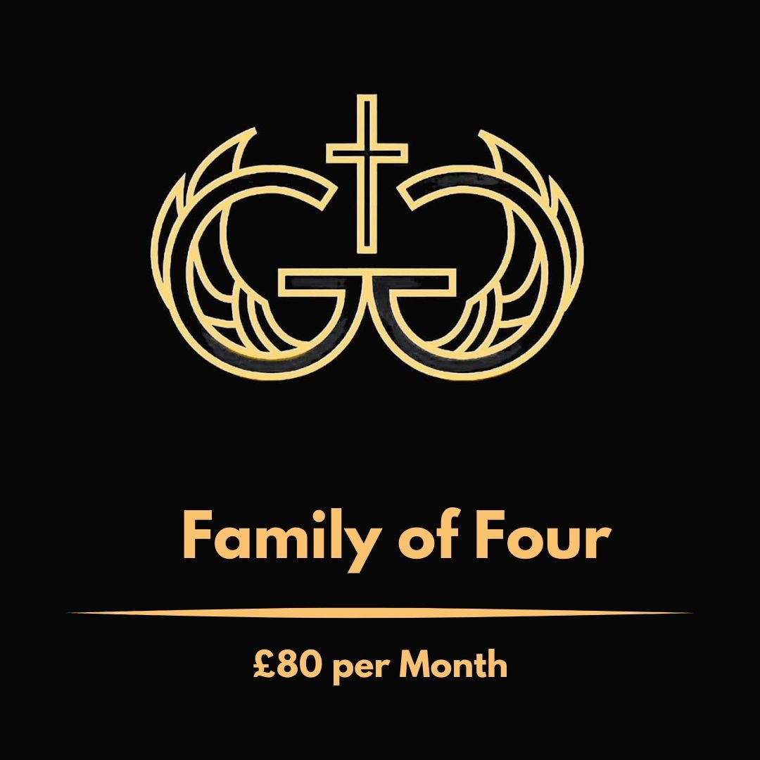 family of 4 membership at the house of grit and glory gym in leigh