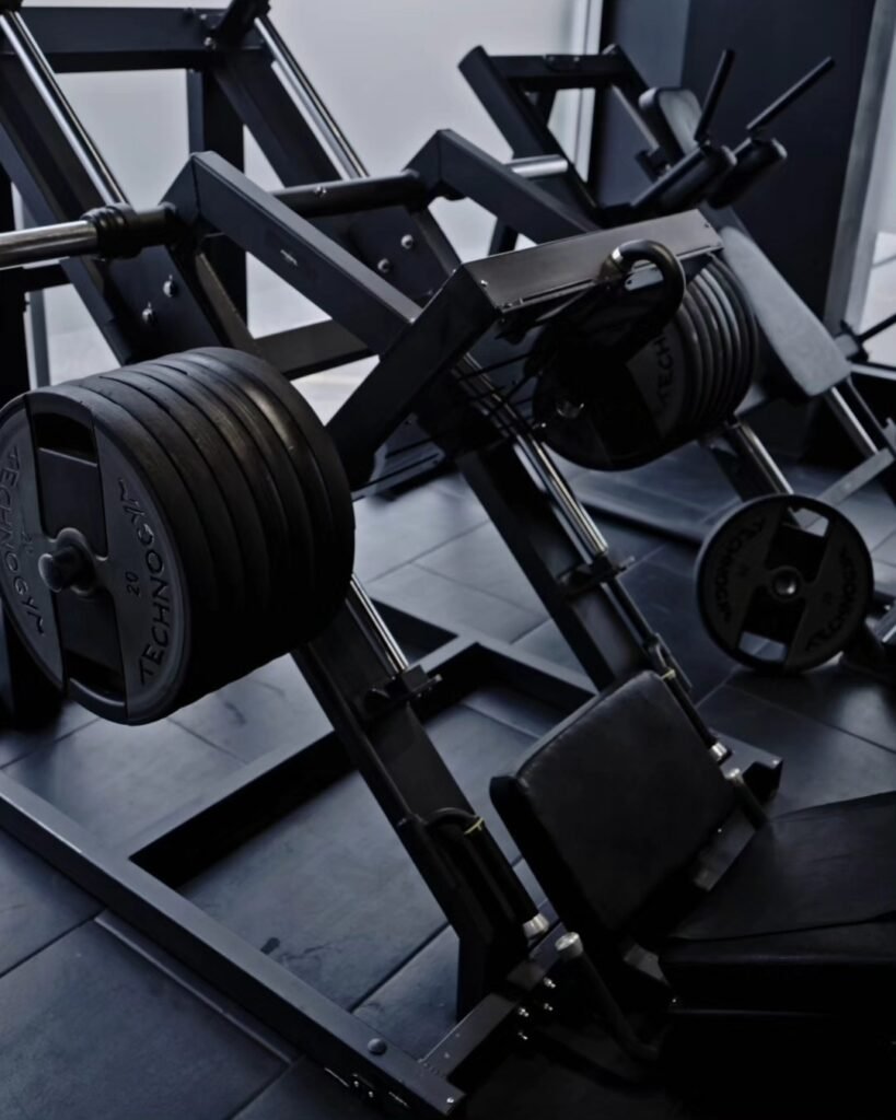 primal strength leg press at the house of grit and glory gym in leigh