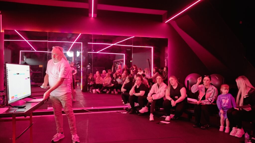 training at the house of grit and glory