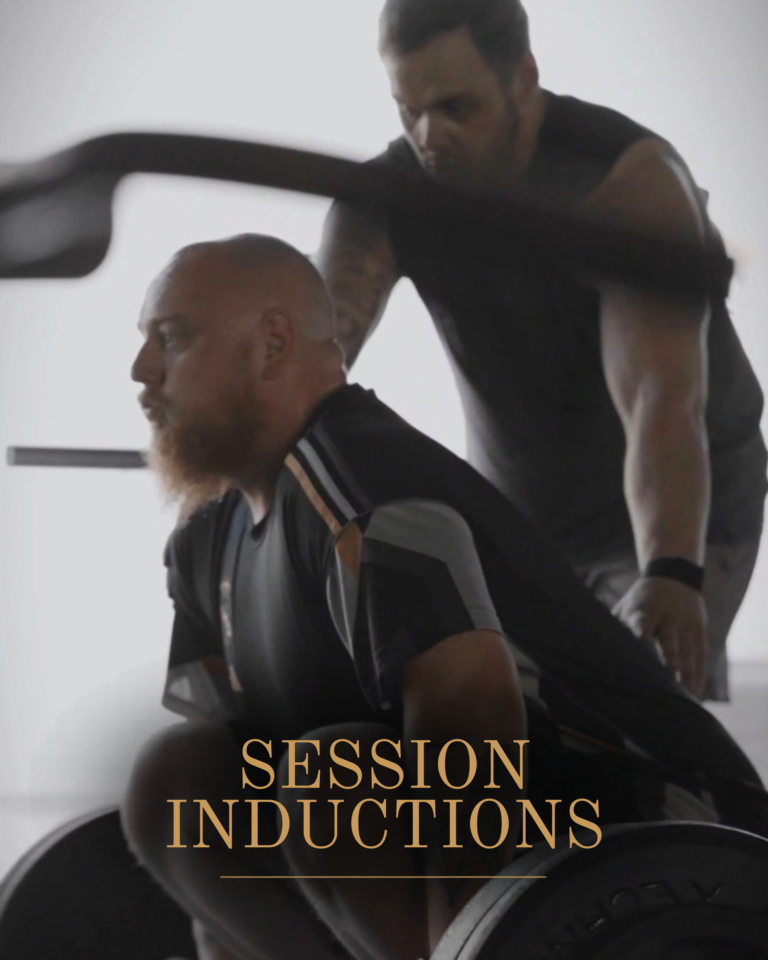 Gym session induction and exercise guidance at House of Grit & Glory in Leigh