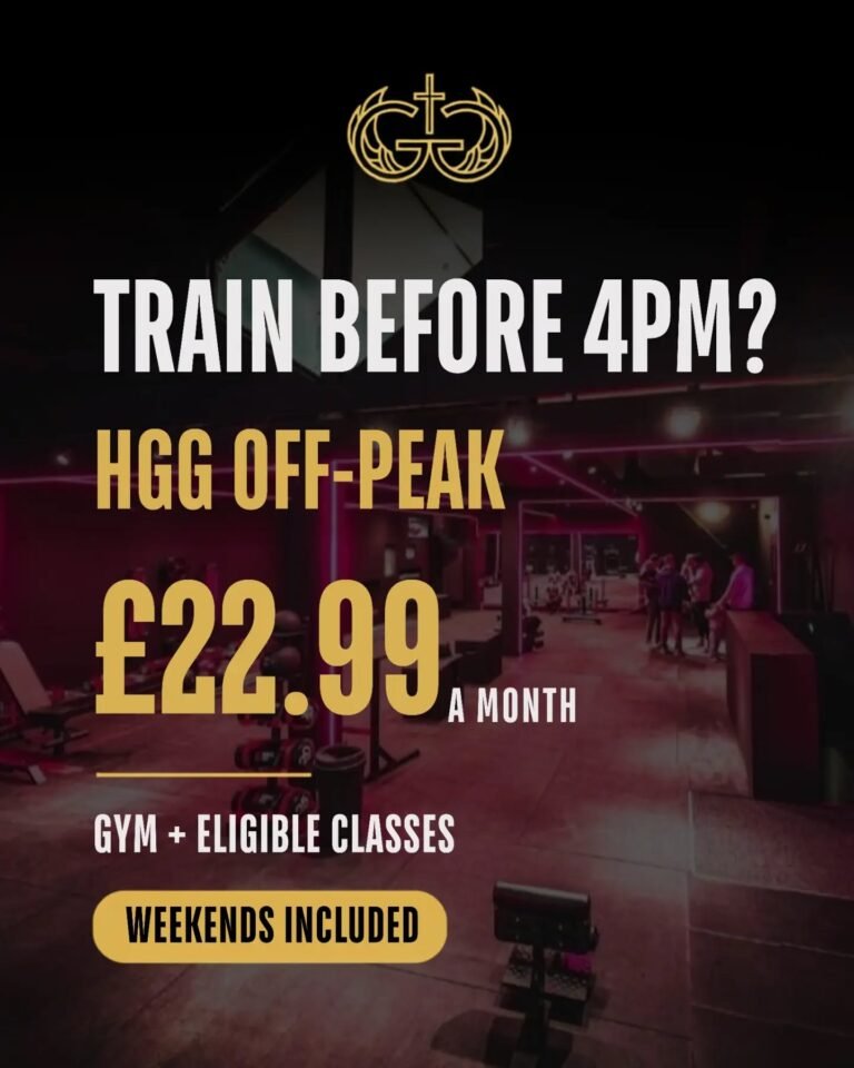 House of Grit & Glory Off-Peak gym membership in Leigh for £22.99 per month